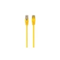 Патч-корд Cablexpert 0.25м FTP cat 6 CCA yellow (PP6-0.25M/Y) - уменьшенное изображение 1