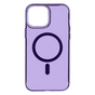 Чохол до мобільного телефона Armorstandart Y23 MagSafe Apple iPhone 15 Pro Max Transparent Purple (ARM68569) - зменшене зображення 1