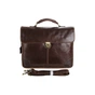 Сумка Vintage Коричнева (14085) - зменшене зображення 8