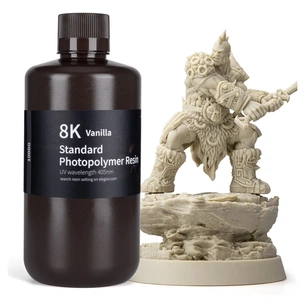 Фотополімерна смола ELEGOO Resin, Standard 8K 1кг, vanilla (50.103.0130) зображення 1