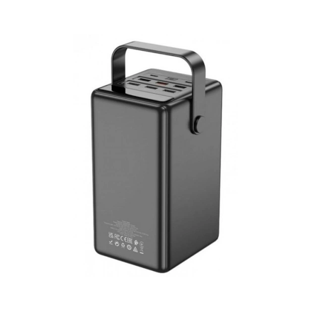 Батарея універсальна HOCO 100000mAh Endure 22.5W PD, QC, LED Lamp, Black (DB03 / 714721) - зображення 2