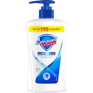 Рідке мило Safeguard Класичне з антибактеріальним ефектом 390 мл (8006540865606) зображення 1
