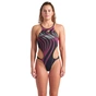Купальник Arena One Stream Swimsuit 008953-560 чорний, рожевий 34 (3468337505532) - уменьшенное изображение 1