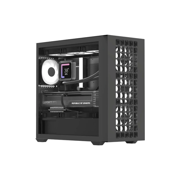 Корпус для ПК AeroCool D302A-G-BK-v1 Black (ACCS-DS04043.11) - изображение 1