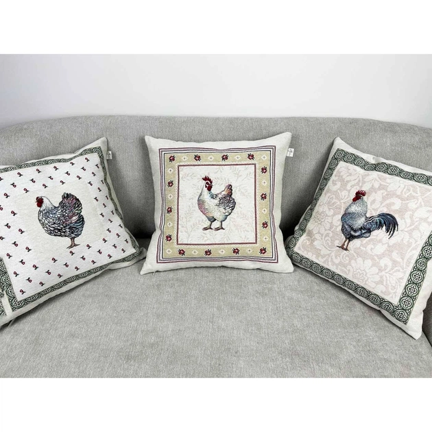 Наволочка Прованс декоративна Півень 45х45 (026033) - picture 3