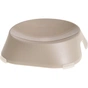 Посуд для котів Fiboo Flat Bowl миска без антиковзких накладок бежева (FIB0130) - зменшене зображення 1