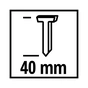 Цвяхи Einhell для цвяхозабивача, 40мм, 3000шт (4137872) - уменьшенное изображение 2