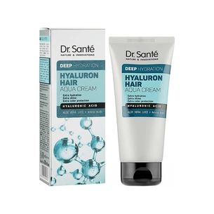 Крем для волосся Dr. Sante Hyaluron Hair Deep Hydration Aqua Cream для глибокого зволоження волосся 100 мл (8588006040265) изображение 1