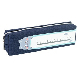 Пенал Cool For School 1 відділення Cat синій (CF87001) зображення 1