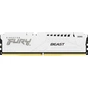 Модуль пам'яті для комп'ютера DDR5 32GB 5600 MHz Beast White Kingston Fury (ex.HyperX) (KF556C36BWE-32) - зменшене зображення 1