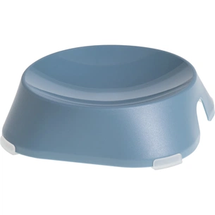Посуд для котів Fiboo Flat Bowl миска без антиковзких накладок синя (FIB0126) зображення 1