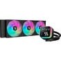 Система рідинного охолодження Deepcool LQ360 Black (R-LQ360-BKLSMW-G-1) - зменшене зображення 1