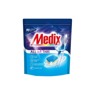 Таблетки для посудомийних машин Medix All in 1 90 шт. (3801003002650) изображение 1