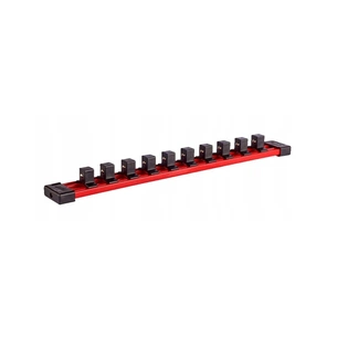 Полиця для інструменту Milwaukee планка для головок ShW 1/2", 350 мм (4932480448) зображення 1