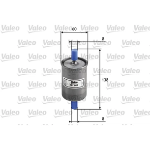 Фільтр паливний Valeo 587003 зображення 1