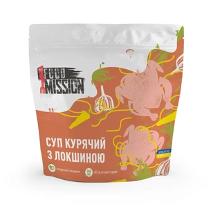 Їжа швидкого приготування Food Mission Суп курячий з локшиною 30 г (fm.30375) зображення 1