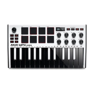 MIDI-клавіатура Akai MPK MINI MK3 White (230878) изображение 1