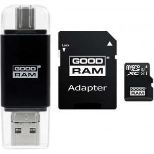Карта пам'яті Goodram 64GB miсroSDXC class 10 UHS-I (M1A5-0640R11) зображення 1