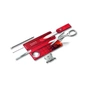 Мультитул Victorinox SwissCard Lite Transparent Red Blister (0.7300.TB1) - зменшене зображення 1