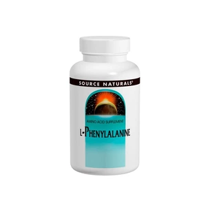 Амінокислота Source Naturals L-Фенілаланін 500мг, 100 таблеток (SNS-00161) зображення 1