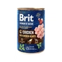 Вологий корм для собак Brit Premium by Nature з куркою (8595602561780) - зменшене зображення 1