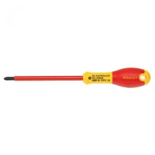 Викрутка Stanley FatMax VDE 1000V електрика PH2х125мм (0-65-416) зображення 1