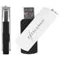 USB флеш накопичувач eXceleram 64GB P2 Series White/Black USB 2.0 (EXP2U2WH2B64) - зменшене зображення 4