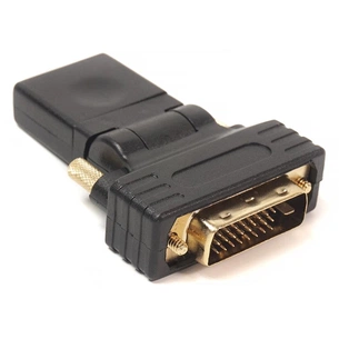 Перехідник HDMI AF - DVI (24+1) PowerPlant (KD00AS1301) зображення 1
