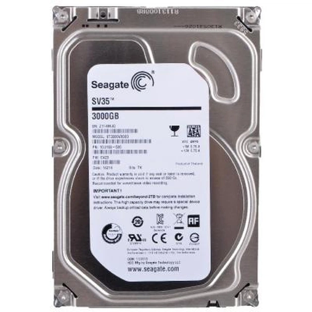 Жорсткий диск 3.5" 3TB Seagate (#ST3000VX000-FR#) - изображение 1