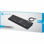 Клавіатура HP 100 USB Black (2UN30AA) - зменшене зображення 4