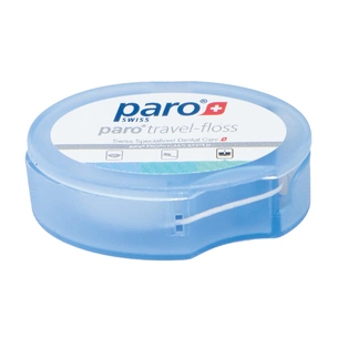 Зубна нитка Paro Swiss Travel-floss Дорожня Синя упаковка 5 м (7.1763/2) изображение 1