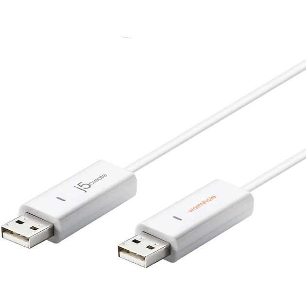 Дата кабель USB 2.0 AM/AM 1.8m Windows & Mac J5create (JUC400-N) - изображение 1