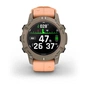 Смарт-годинник Garmin Descent G2 Paloma with Shell Pink Band (010-02986-01) - зменшене зображення 2