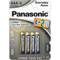 Батарейка Panasonic AAA Everyday Power * 6 (LR03REE/6B2F) - уменьшенное изображение 1
