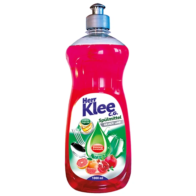 Засіб для ручного миття посуду Klee Blutorange Granatapfel 1 л (4260353550485) - зображення 1
