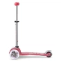 Самокат Micro Mini Deluxe Fairy Glitter LED Рожевий (MMD208) - зменшене зображення 2