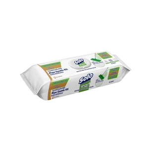 Серветки для прибирання Solo Natural Power Вологі Для прибирання підлоги 50 шт. (8690530072718) зображення 1