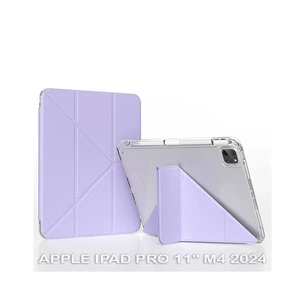 Чохол до планшета BeCover Ultra Slim Origami Transparent Apple iPad Pro 11" M4 2024 Purple (711692) зображення 1