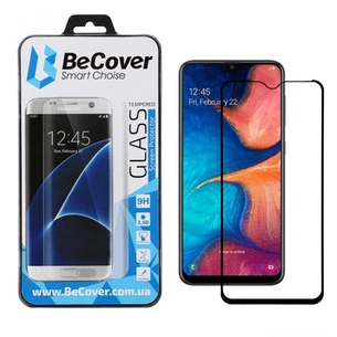 Скло захисне BeCover Samsung Galaxy A20 SM-A205 Black (703678) зображення 1