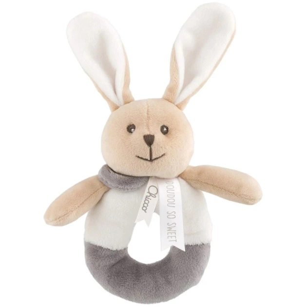 Брязкальце Chicco Зайченя Doudou (09616.00) - зображення 1