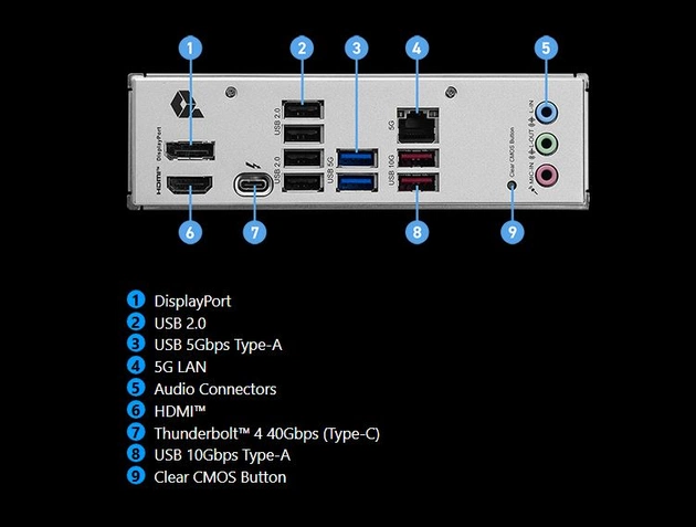 Материнська плата MSI Pro B860-P Socket 1851 - picture 11