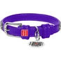 Нашийник для тварин WAUDOG Glamour з QR-паспортом "Стрази" XS Ш 12 мм фіолетовий (33089) - зменшене зображення 1