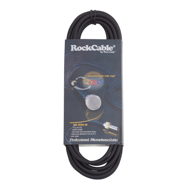 Мікрофонний кабель RockCable Microphone Cable 5m (RCL 30355 D6) - picture 3