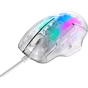 Мишка Havit HV-MS1011SE USB Transparent White (6950676293678) - зменшене зображення 2