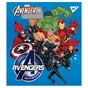 Зошит Yes А5 Marvel 12 аркушів лінія (765168) - зменшене зображення 5
