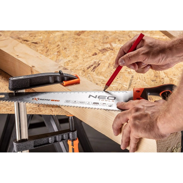 Ножівка Neo Tools по дереву, Extreme, 400 мм, 7TPI (41-131) - picture 6