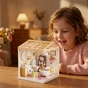 Конструктор Mini House румбокс серії Інтер'єр – Ванна кімната (світло) (8009) - зменшене зображення 8