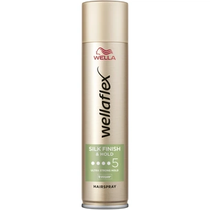 Лак для волосся WellaFlex Silk Finish & Hold 5 Ultra Strong Hold 250 мл (4064666232386) изображение 1
