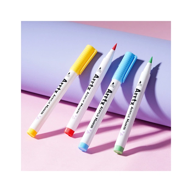 Художній маркер Arrtx акрилові AACM-0530A, 30 кольорів (LC303144) - picture 5