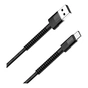 Дата кабель USB 2.0 AM to USB-C 1.0m 2.4А black ColorWay (CW-CBUC063-BK) - зменшене зображення 3